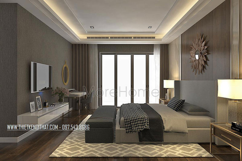 Giường ngủ bọc vải Giường ngủ bọc vải